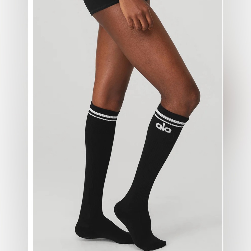 BRAND NEW !! High knee ALO YOGA socks